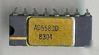AD558JD analog devices ic 8 bit dac ceramic gold dip