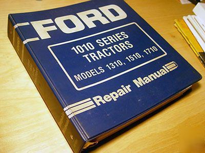 Ford 1310 1510 1710 service repair manual oem tractor