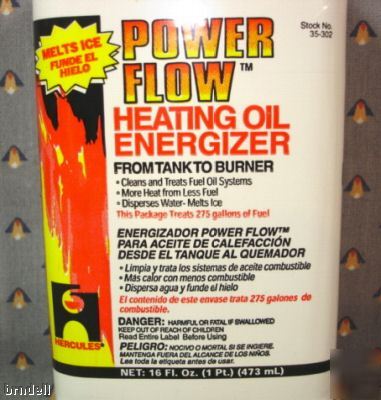 Fuel oil treatment cleaner heating energizer save money