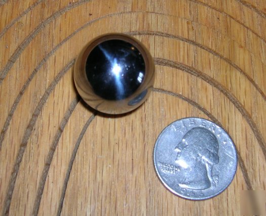 Lot of (10) .875 (7/8) inch chrome steel bearing balls