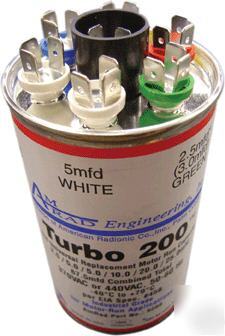  TURBO200 universal capacitor single or dual capacitor