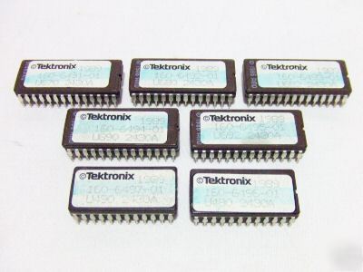 Tektronix set of ic's (7) for 2430A oscilloscope (b)