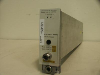 Hp 70904A 100HZ to 2.9GHZ rf spectrum analyzer module.