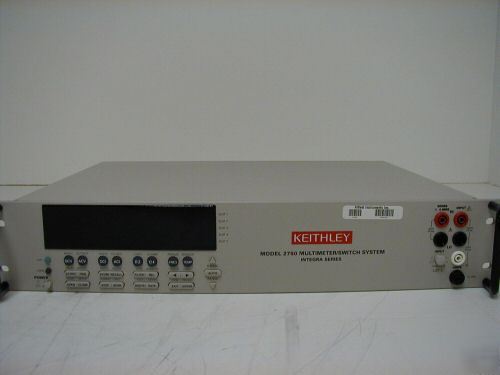 Keithley 2750 multimeter/switch system integra series