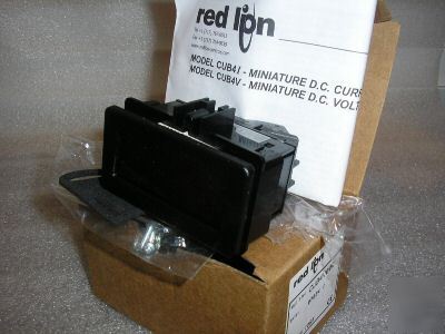 Red lion miniature dc voltmeter CUB4V000 ( )