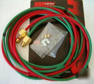 Smith little torch replacement twin hose 8' 13254-4-8