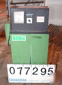 Used: berg chiller, model 1WT-930-d, approx 1 ton. 3/57