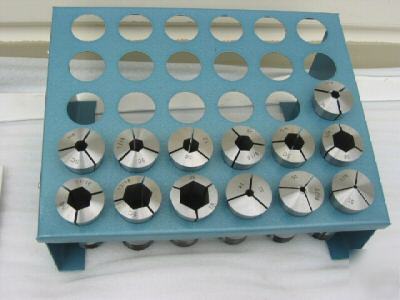 5C collet stand holds 72 pcs 