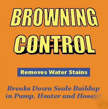 Browning control - urine, stain, spotter, spot remover