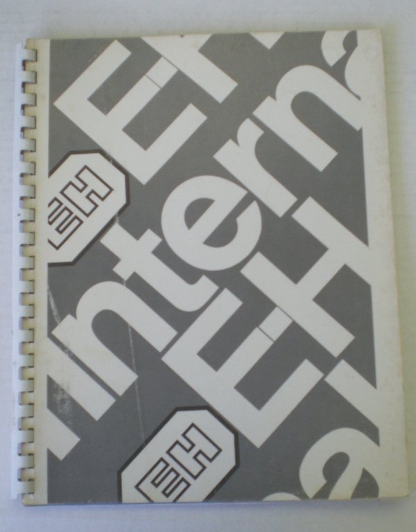 E-h international short form catalog Â© winter 1981