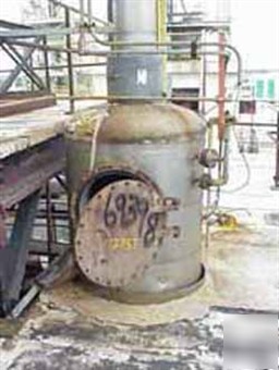 Used: missouri boiler works packed tray column, 304 sta