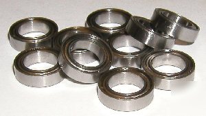 10 miniature bearing 7MM x 13MM x 4 stainless bearings