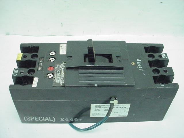 Ge TFK236F0000 breaker 110 amp 600 volt 3 phase