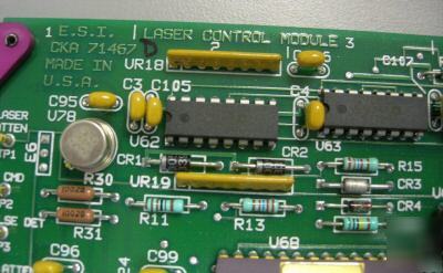 Laser control module cka 71467 w/xilinx components 