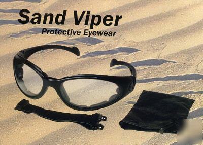 Sand viper protective eyewear free pouch reading specs