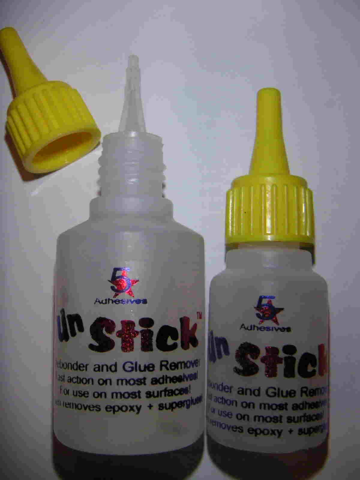 Unstick debonder remover for super glue cyanoacrylate 