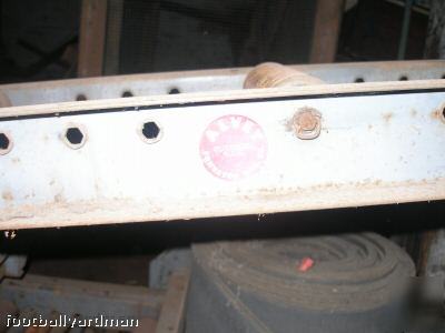 Used 11 inch belt conveyor system