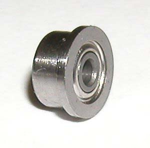 Flanged steel/metal F63801ZZ 12X21X7 ball bearings vxb