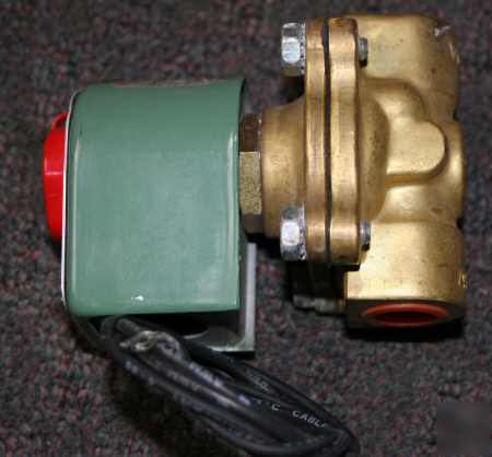 Asco red-hat - solenoid shut off valve 3/8