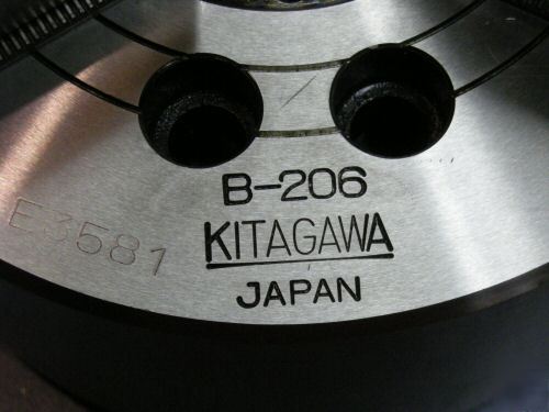 Kitagawa b-206 power lathe chuck B206 6