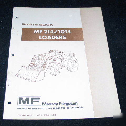Massey ferguson mf 214 1014 loaders