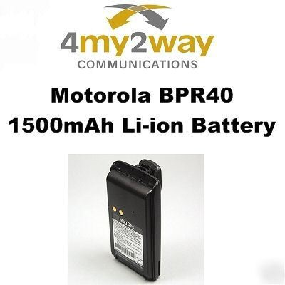 Motorola mag one BPR40 1500MAH li-ion battery