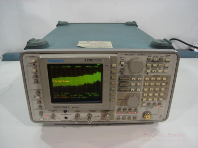 Tektronix 2782 spectrum analyzer 100HZ - 33GHZ