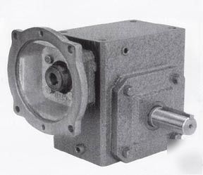 Worldwide right angle worm gear reducer 10:1 ratio