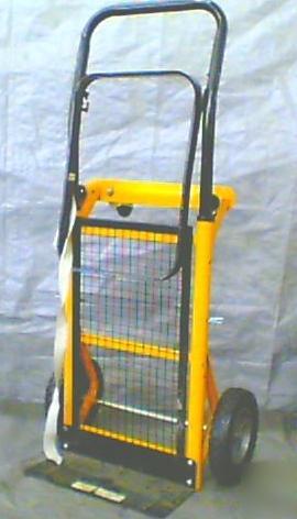 2-way convertible hand truck dolly upright or platform