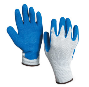 A8087_RUBBER coated palm glove-x-large:GLV1014X