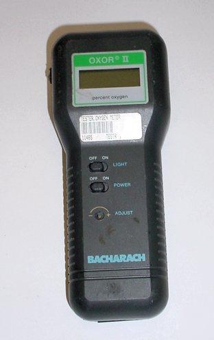Bacharach oxor gas detector energy auditing test emissi