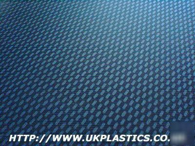 Carbon fibre effect abs plastic sheet (500MMX250MMX2MM)