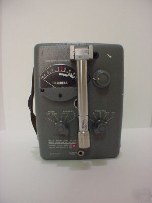 General radio 1551-c sound level meter