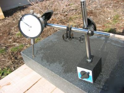 Improved indicator holder & magnetic base fine adjust