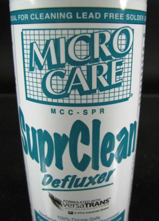 Micro care suprclean defluxer & degreaser solution 12CT