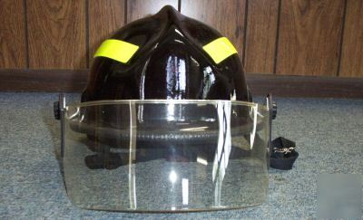 New pacific black fire helmet - all kevlar