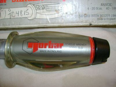 Norbar snap on torque wrench 1/4