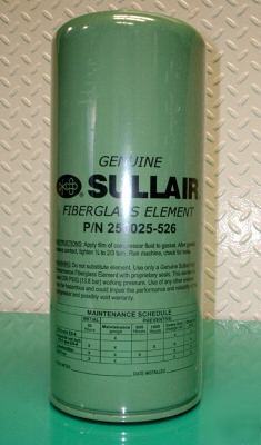 Sullair oem/ equivalent oil filter- 250025-526