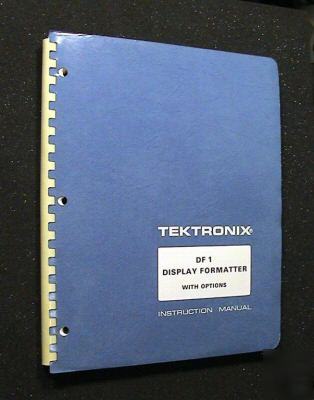 Tektronix tek DF1 original operators - service manual