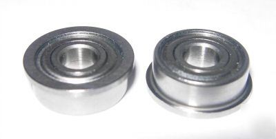 New (10) FR3-zz flanged bearings, 3/16