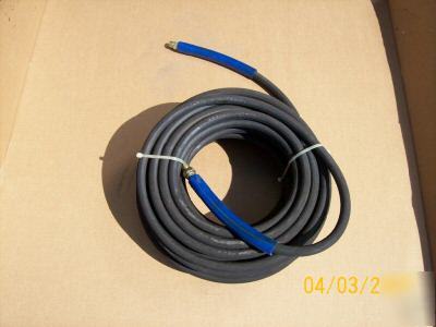 New 100' 4500PSI black pressure washer hose