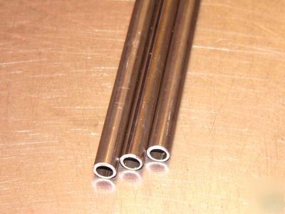 3 x mild steel round tubes 9.5MM dia. x 330MM (erw)
