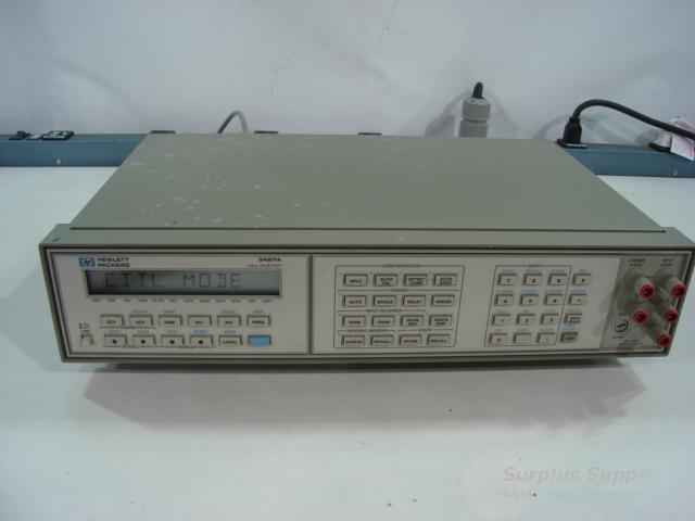 Hp 3457A digital multimeter option 700