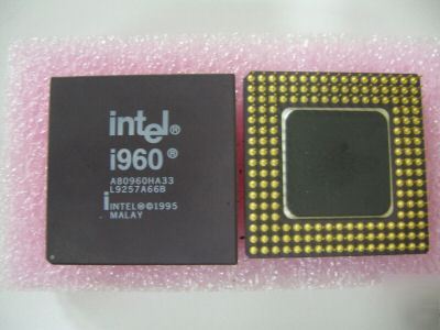 Lot of 10PCS pn A80960HA33 ; intel I960 micro processor