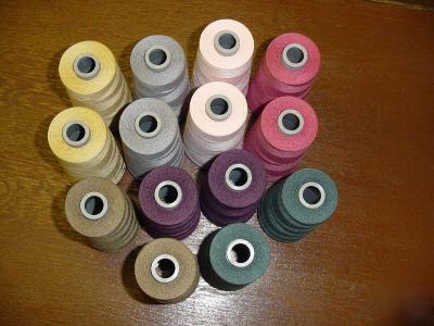 Polyester corespun sewing thread tex 24 .14 cones . 
