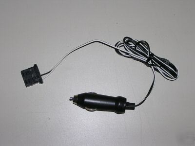 Power adapter dc cigarette lightr port black molex conn