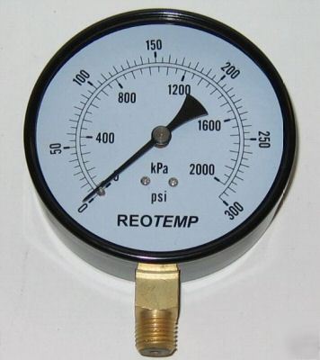 Reotemp pressure gauge 3.5