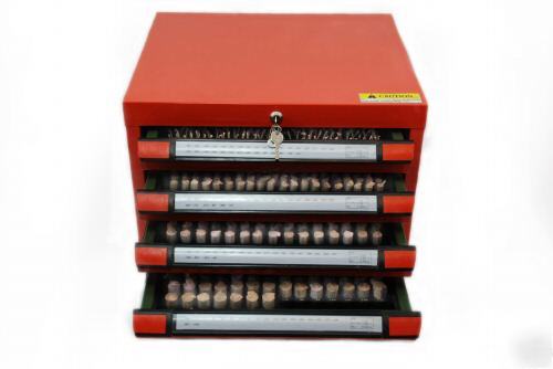 Steel cabinet library & 940 pin gage M1 - M7 box case