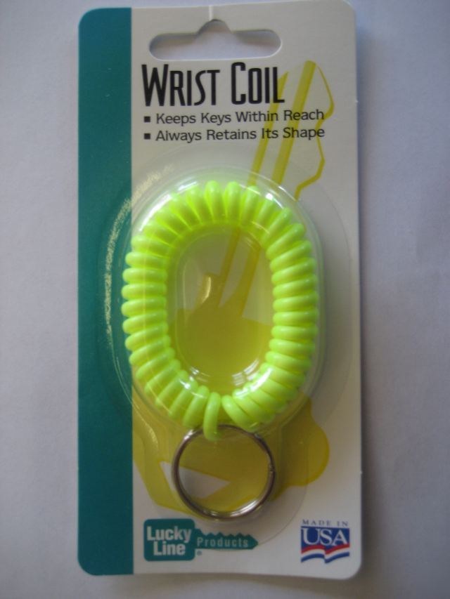 Wrist coil with key ring-lcy 41006