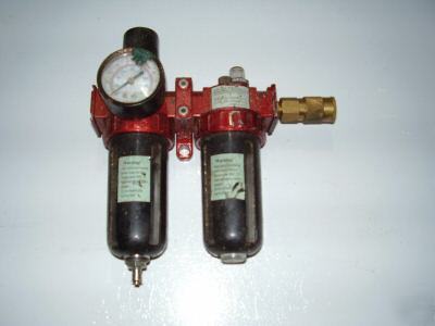 Air filter regulator lubricator for compressor